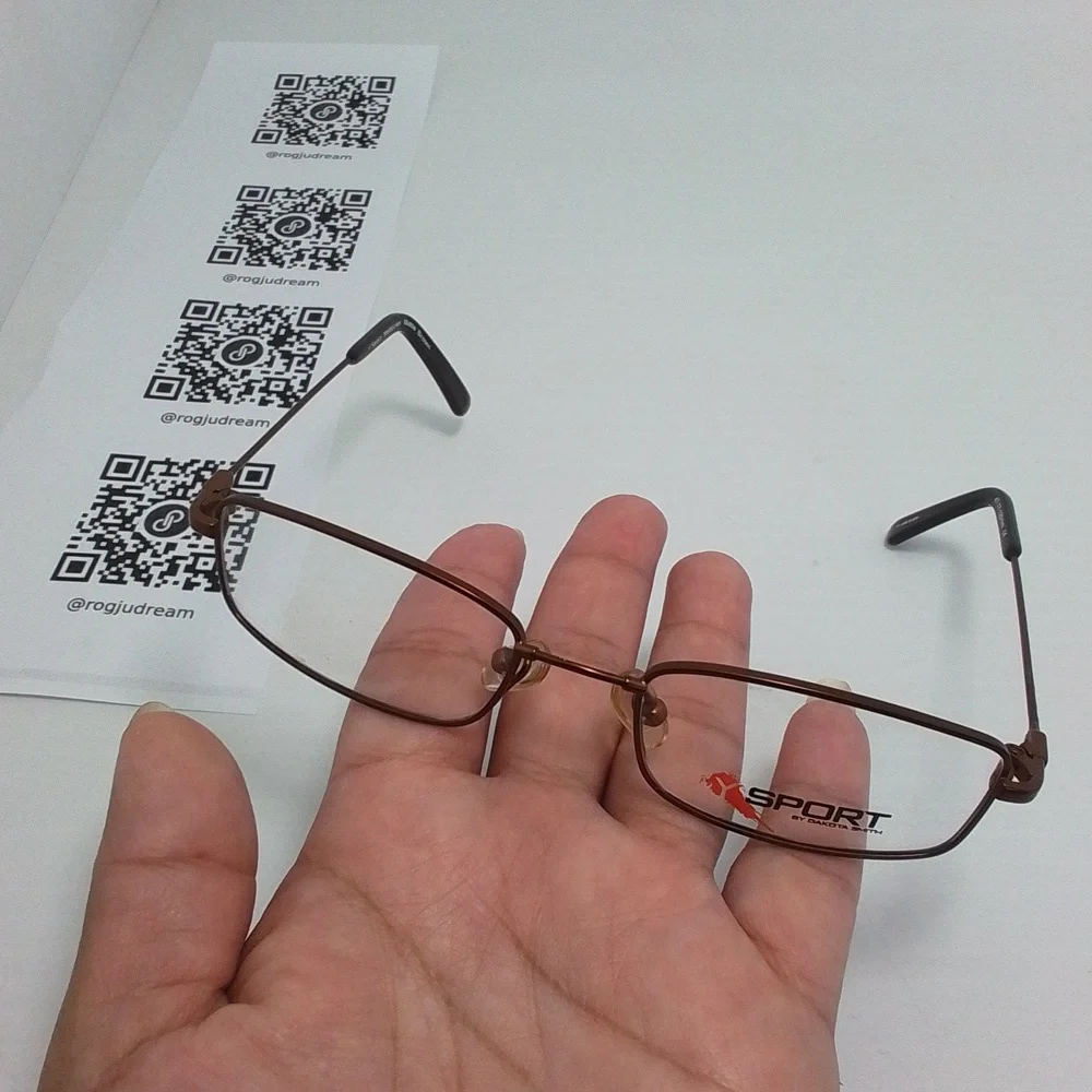Y-SPORT matte brown FRAME Glasses